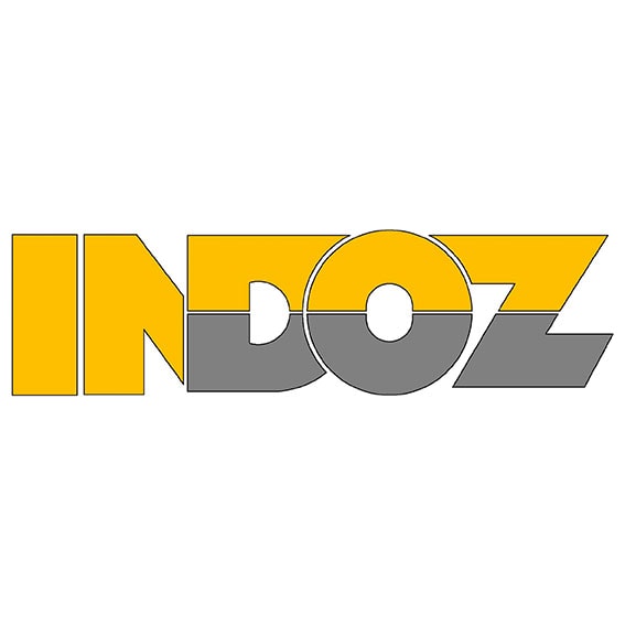 Logo INDOZ, supplier sparepart alat berat